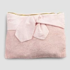 Trousse Vrouw In Terry Katoen Met Strik, 3 Afwerkingen En 2 Stuks - Rozy -Slide Shop trousse donna in spugna di cotone con fiocco 3 finiture e 2 pezzi rozy 5