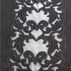 Grote Trousse In Linnen En Katoen Met Farnese Kant En Ritssluiting, 2 Afwerkingen - Mike -Slide Shop trousse grande in lino e cotone con pizzo farnese e cerniera 2 finiture mike 3