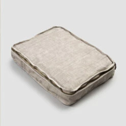 Grote Make-uptas Voor Dames Of Reizen In Linnen En Luxe Katoen - Yeti -Slide Shop trousse grande trucchi donna o da viaggio in lino e cotone di lusso yeti 5