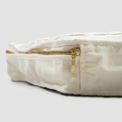 Medium Trousse In Linnen En Katoen Met Farnese Kant En Ritssluiting - Mike -Slide Shop trousse media in lino e cotone con pizzo farnese e cerniera lampo mike 3