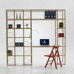 Modern Boekenkast Zia Babel I Castelli 13, Ambachtelijke Product