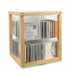 Modern Boekenkast Zia Babel De Trottole CD Opslag, Handgemaakt Product -Slide Shop zia babele le trottole porta cd 3
