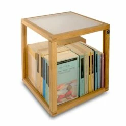 Modular Design Library Zia Babel De Trottole Portalibri, Massief Hout