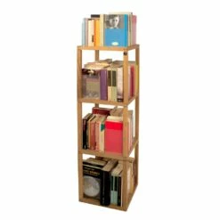 Modular Design Library Zia Babel De Trottole Portalibri, Massief Hout -Slide Shop zia babele le trottole portalibri 3