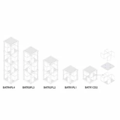 Modular Design Library Zia Babel De Trottole Portalibri, Massief Hout -Slide Shop zia babele le trottole portalibri 7