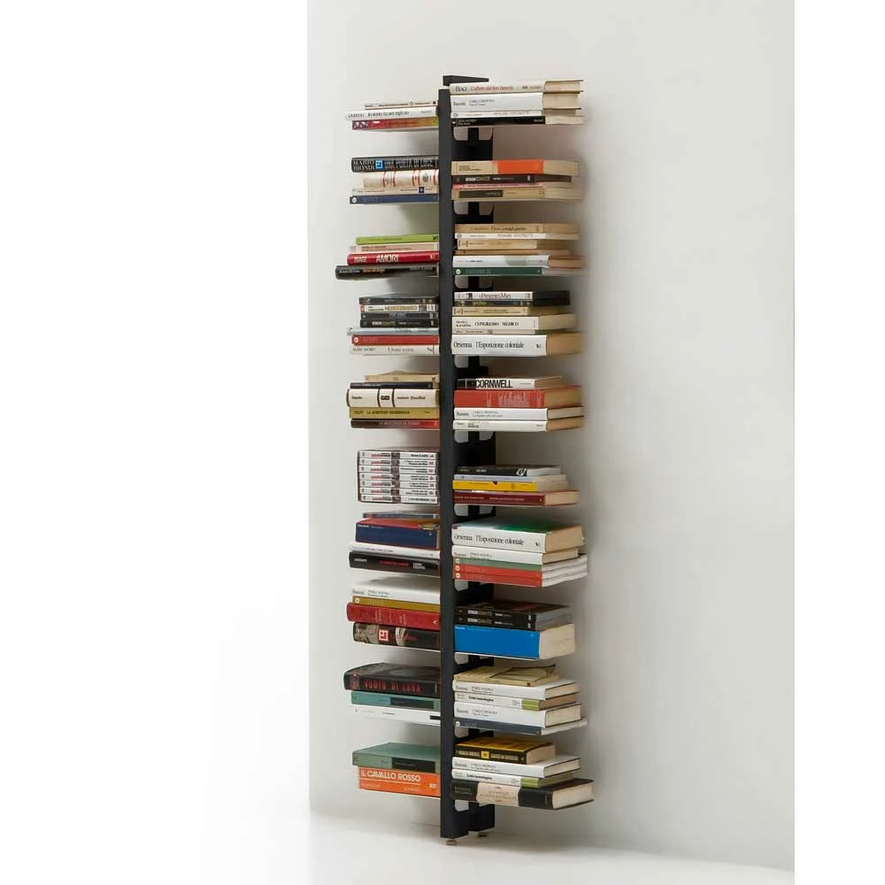 Slide Moderne Bibliotheek Van De Grond Aan De Wand Tante Fin, Handgemaakte Product 4 Slide Moderne Bibliotheek Van De Grond Aan De Wand Tante Fin, Handgemaakte Product - Afbeelding 4