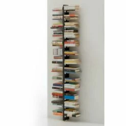 Slide Moderne Bibliotheek Van De Grond Aan De Wand Tante Fin, Handgemaakte Product 13 Slide Moderne Bibliotheek Van De Grond Aan De Wand Tante Fin, Handgemaakte Product -Slide Shop zia bice portalibri da terra fissato a parete 4