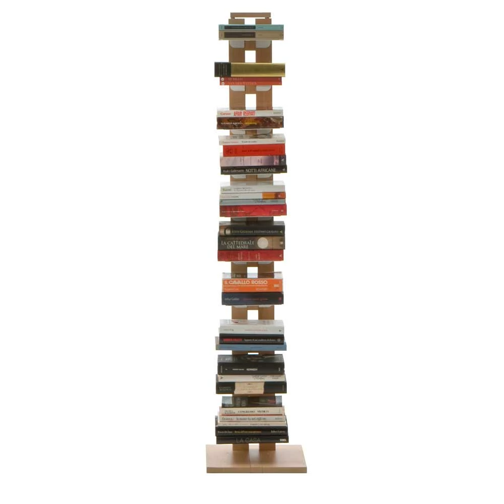 Bibliotheek Modern Kolomontwerp Tante Hortense, Handgemaakte Massief Hout 6 Bibliotheek Modern Kolomontwerp Tante Hortense, Handgemaakte Massief Hout - Afbeelding 6