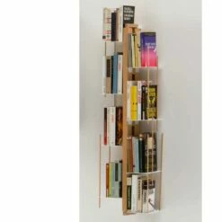 Slide Bibliotheek Modern Ontwerp Van Zia Veronica Muur, Handgemaakte Massief Hout -Slide Shop zia veronica portalibri sospeso 3