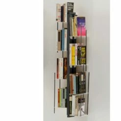 Slide Bibliotheek Modern Ontwerp Van Zia Veronica Muur, Handgemaakte Massief Hout -Slide Shop zia veronica portalibri sospeso 4